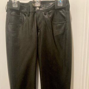 Elie Tahari Bergdorf Goodman Leather Pants Sz 6